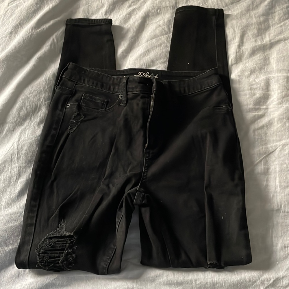 Ripped Black Jeans
